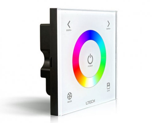wall mounted control for led lighting